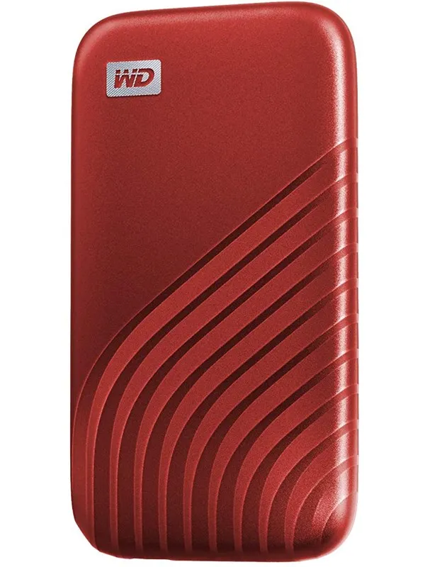 SANDISK WD My Passport SSD - 2TB - Rød - Ekstern SSD
