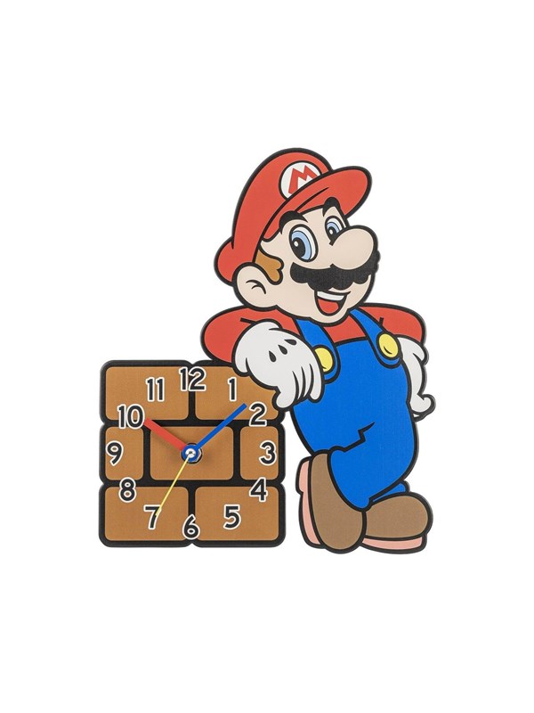 Peers Hardy - Wall Clock Super Mario - Veggklokke