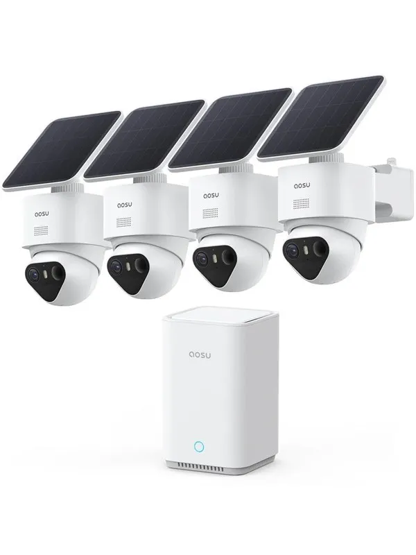 Aosu SolarCam T2 Ultra System - 4 Camera's
