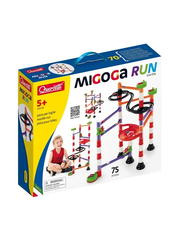 Quercetti Migoga Marble Run Vortis (75 pcs)