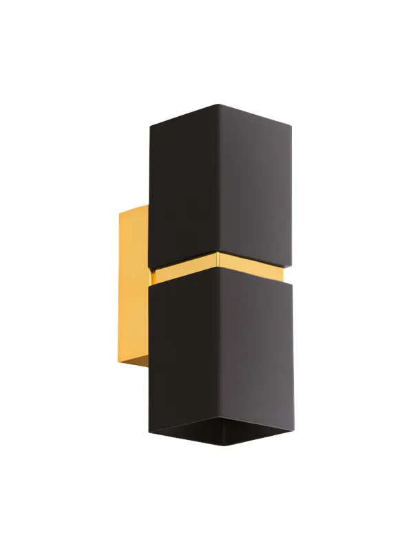 EGLO PASSA wall lamp black/gold