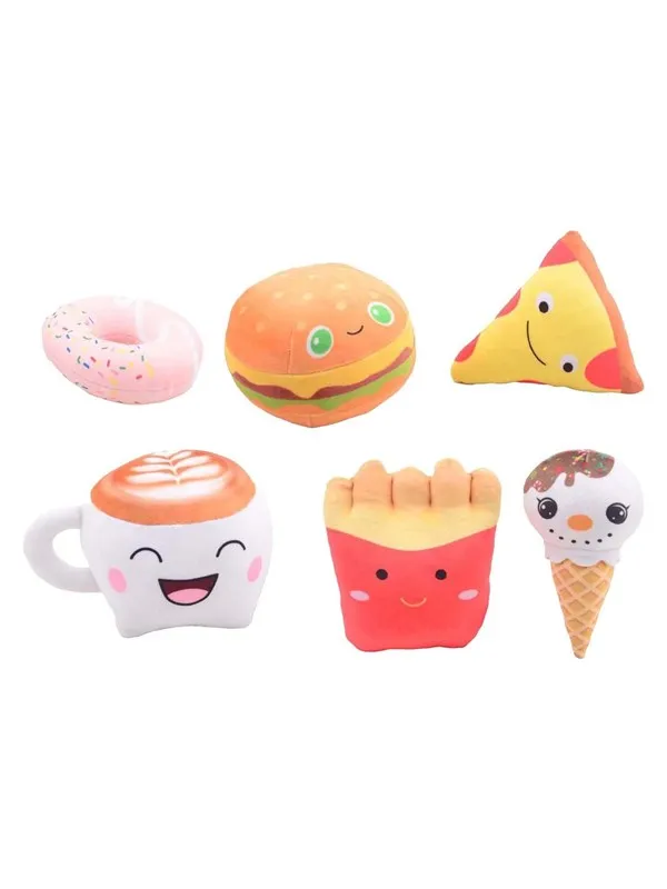 Johntoy Plush Fast Food - 2 pcs