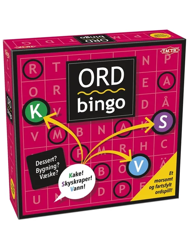 Tactic Ordbingo