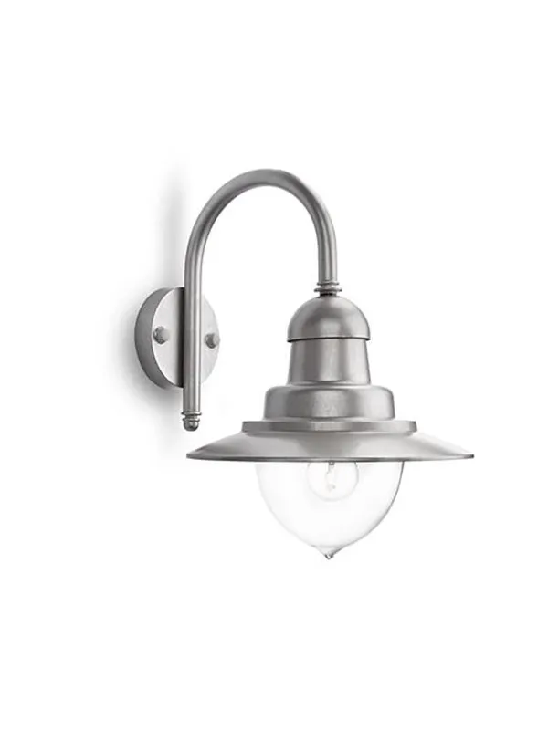 Philips Raindrop wall lantern iron 1x60W 230V