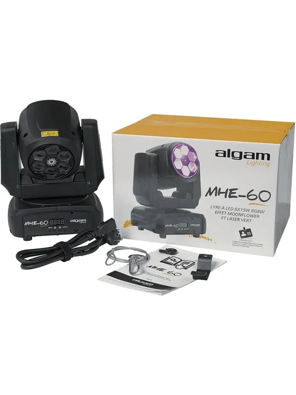 Algam Lighting Wash- og laser-effekt 6 x 15W RGBW LED-er
