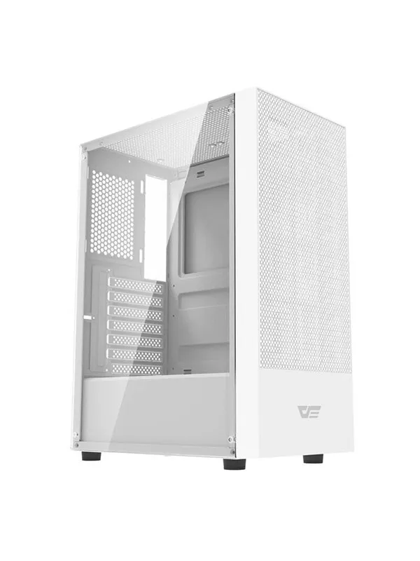 Darkflash A290 computer case (white) - Kabinett - Miditower - Hvit