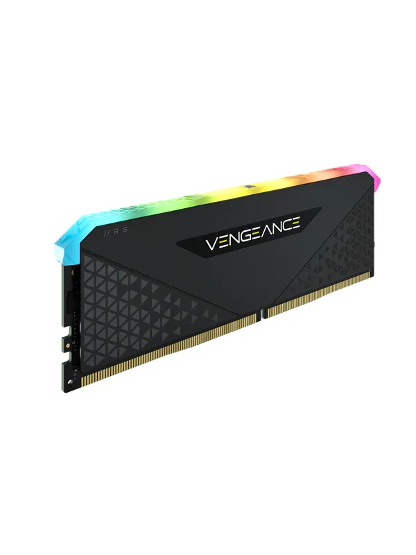 Corsair Vengeance RGB RS DDR4-3200 - 8GB - CL16 - Single Channel (1 pcs) - AMD Optimized - Svart med RGB