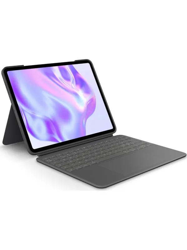 Logitech Combo Touch for iPad Pro 13" (M4) - Graphite - Tastatur & Foliosett - Nordisk - Grå