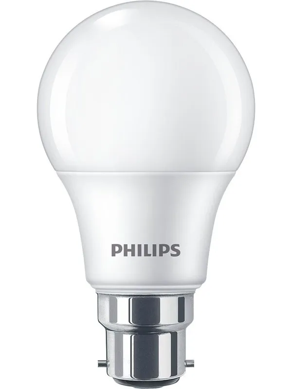 Philips LED-lyspære A60 Standard 7W/827 (60W) matt B22