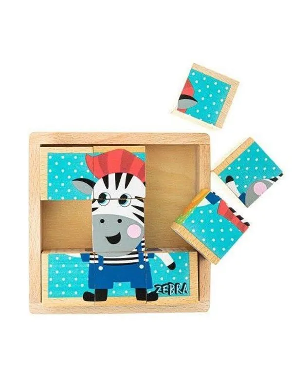 Akuku Baby educational puzzle blocks