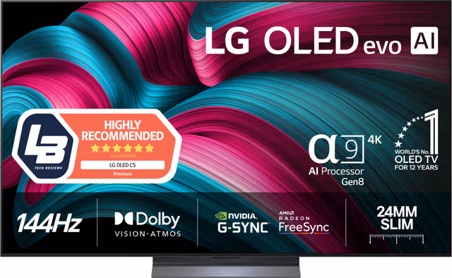LG 65" C5 4K OLED evo TV (2025)