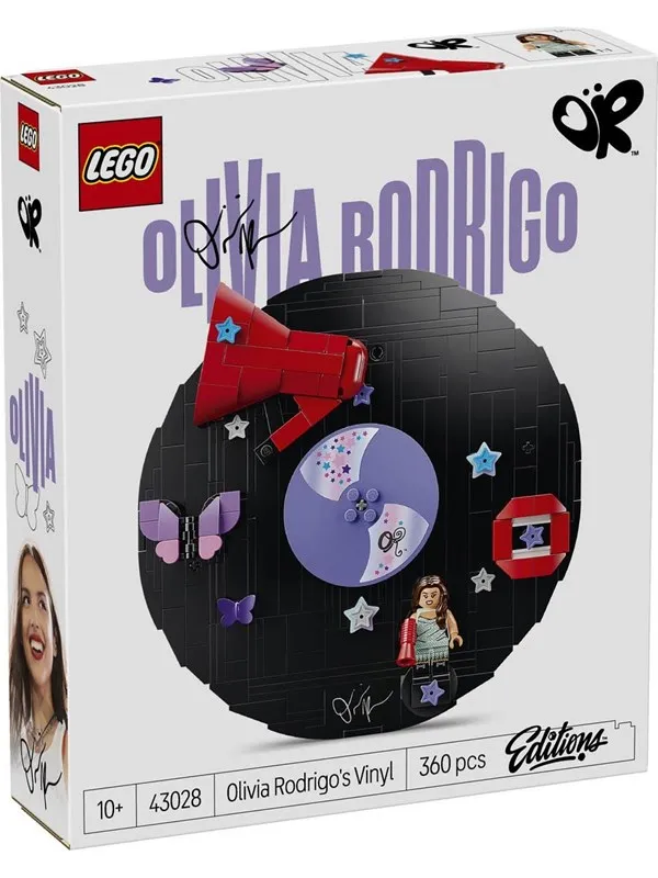 LEGO Editions 43028 Olivia Rodrigos vinylplate