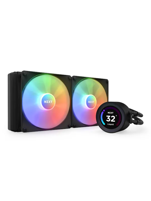 NZXT Kraken Elite 280 Black RGB - CPU Vannkjøling - Max 32 dBA