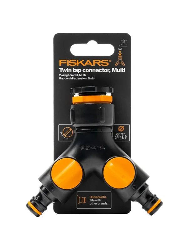 Fiskars Twin tap connector Multi