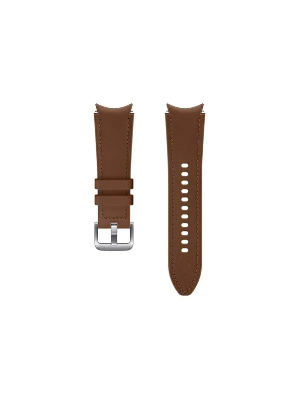 Samsung Watch Strap Hybrid Leather Band 20mm S/M - Camel