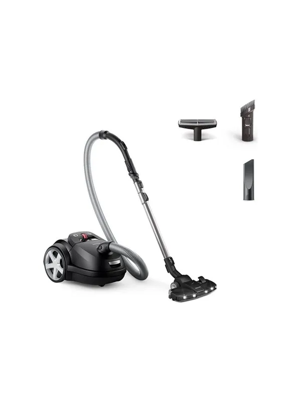 Philips Støvsuger Performer LED 8000 Series XD8122 - vacuum cleaner - canister - dark black