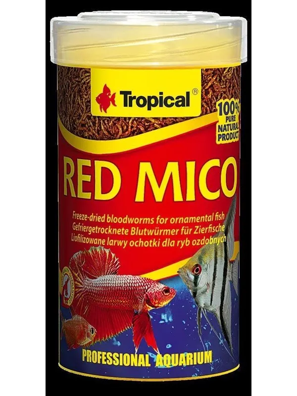 Tropical Red Mico 100 ml. / 8 g.