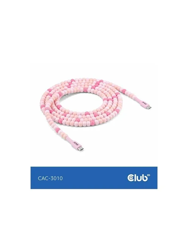 Club 3D - USB-C cable - 24 pin USB-C to 24 pin USB-C - 2 m