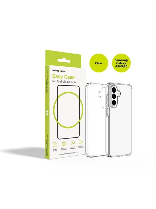 Mobile Origin Easy Case Clear - Samsung Galaxy A56/A36