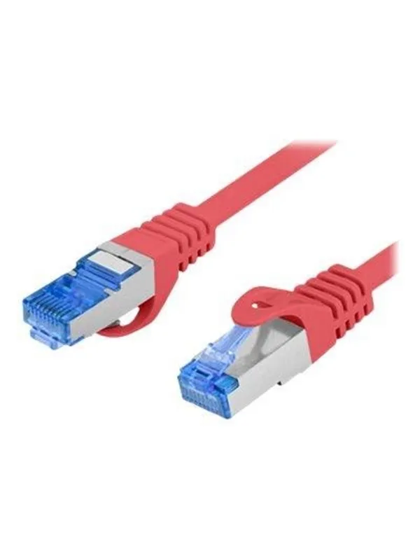Lanberg patch cable - 1 m - red RAL 3017 - Rød - 1m