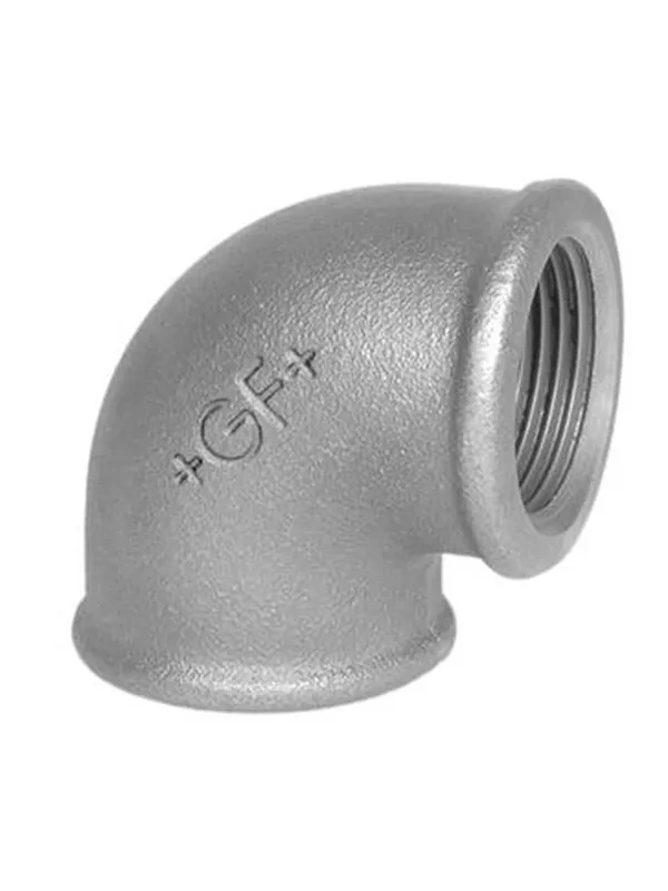 +GF+ Elbow 90° black for f 1 1/2 x 1