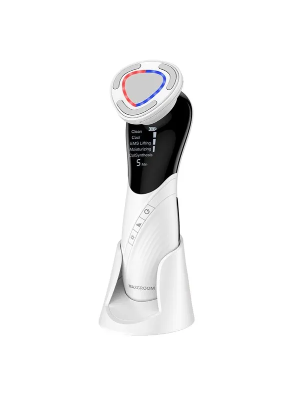 MAXGROOM D849 9-in-1 Facial Massager with Care Functions - White