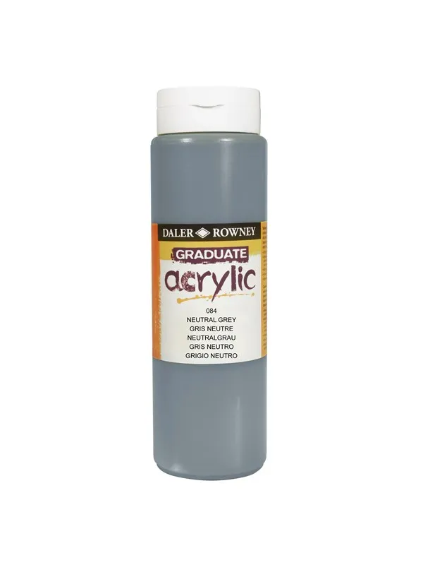 Daler-Rowney Graduate Acrylic 500 ml Neutral Grey