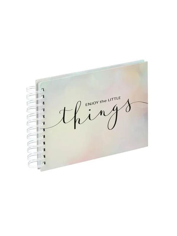 Hama "Letterings" Spiral Album 24x17 cm 50 White Pages Enjoy