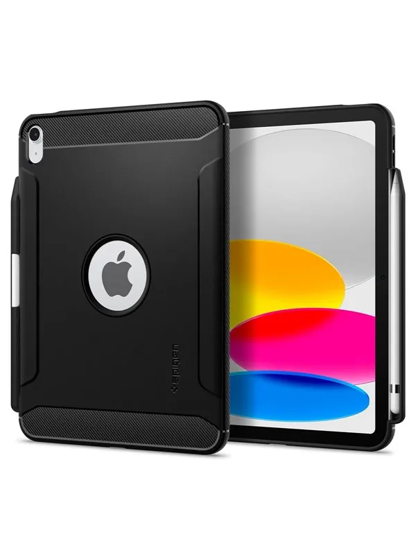 Spigen Rugged Armor - black - iPad 10.9" 2022/11" 2025