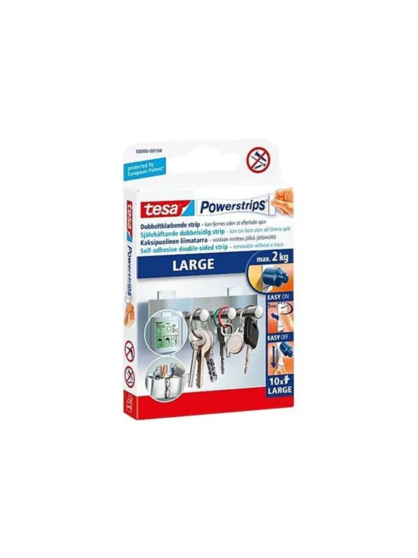 tesa Powerstrips LARGE