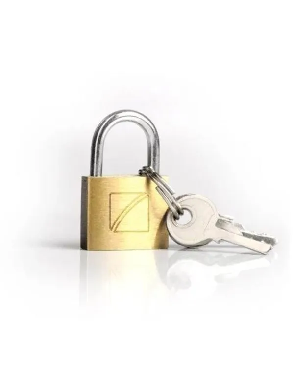Travelblue Security Suitcase Padlock 20 mm - Solid Brass