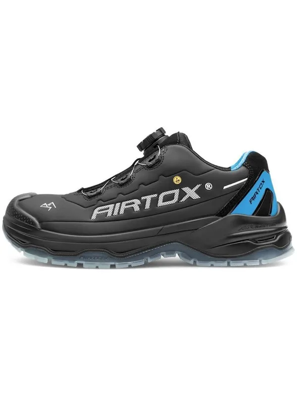 AIRTOX TX11 vernesko TX11 TransAm, Whitelayer spikertrampvern, PRO smart lacing, svart/blå - Str. 45