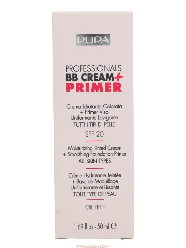 PUPA Milano Pupa Pupa Professionals BB Cream + Primer SPF20 - 002 Sand