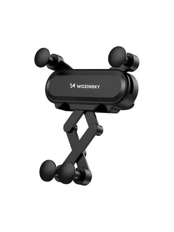 Wozinsky gravity car phone holder for air vent black (WCH-05)