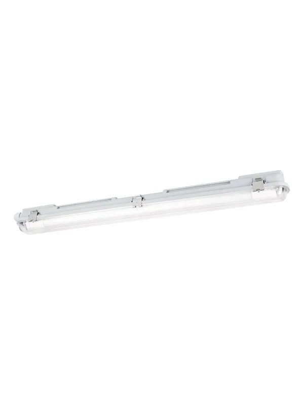 EGLO ECO TUBE-E ARMATUR L675 1X10W IP65 GRÅ/TRANSP.
