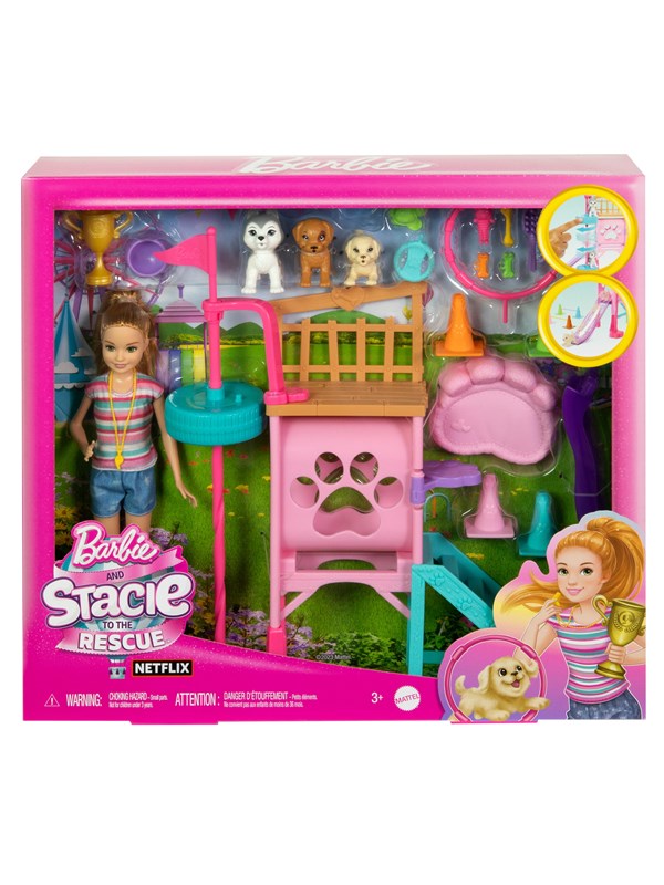 Barbie and Stacie to the Rescue Doll and Playset