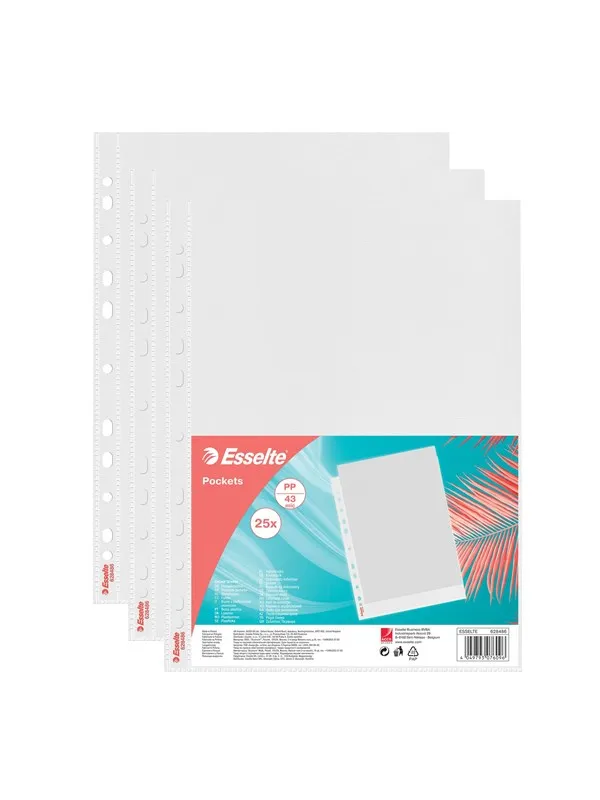 Esselte  A4 Pockets bag 25
