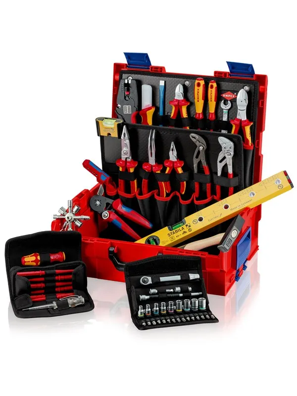 KNIPEX L-BOXX® Elektro, 63-deler