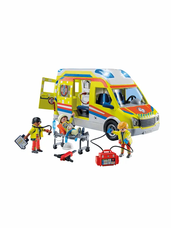 Playmobil City Action - Ambulanse med lys og lyd