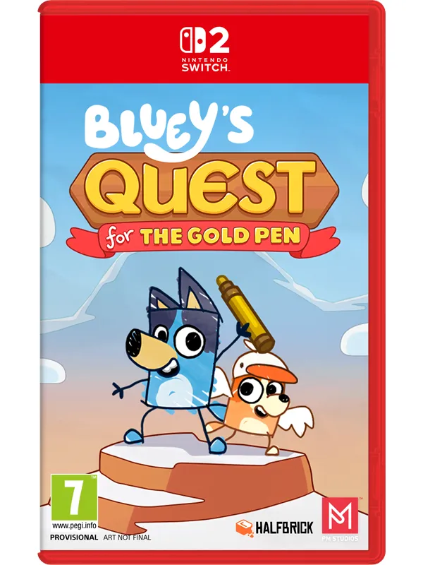 Bluey's Quest for the Gold Pen - Nintendo Switch 2 - Eventyr