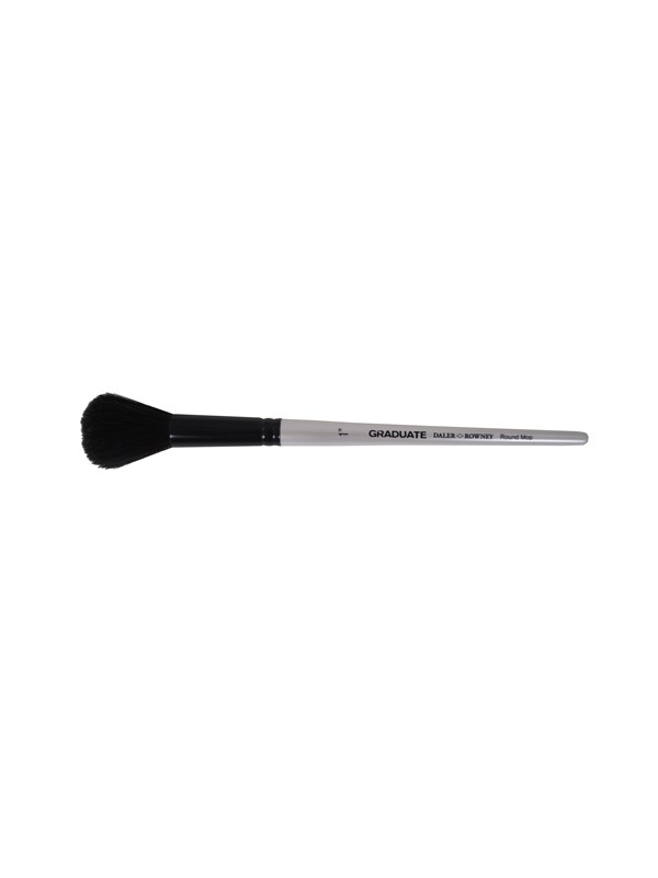 Daler-Rowney Graduate Black Goat Round Mop Nr 1