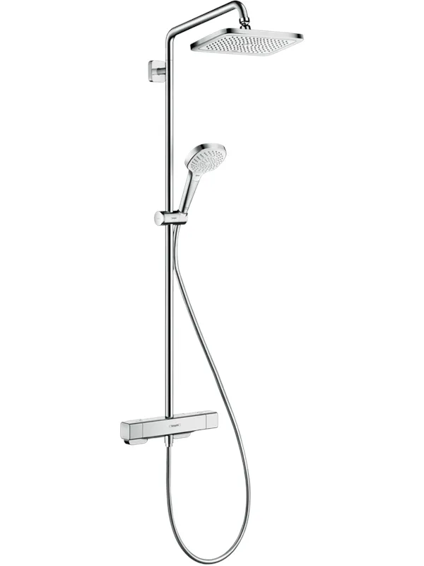 Hansgrohe croma e 280 showerpipe ecosmart
