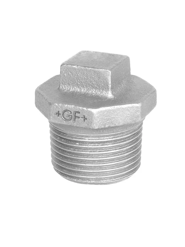 Georg-Fischer Plug beaded galvanized 1/8