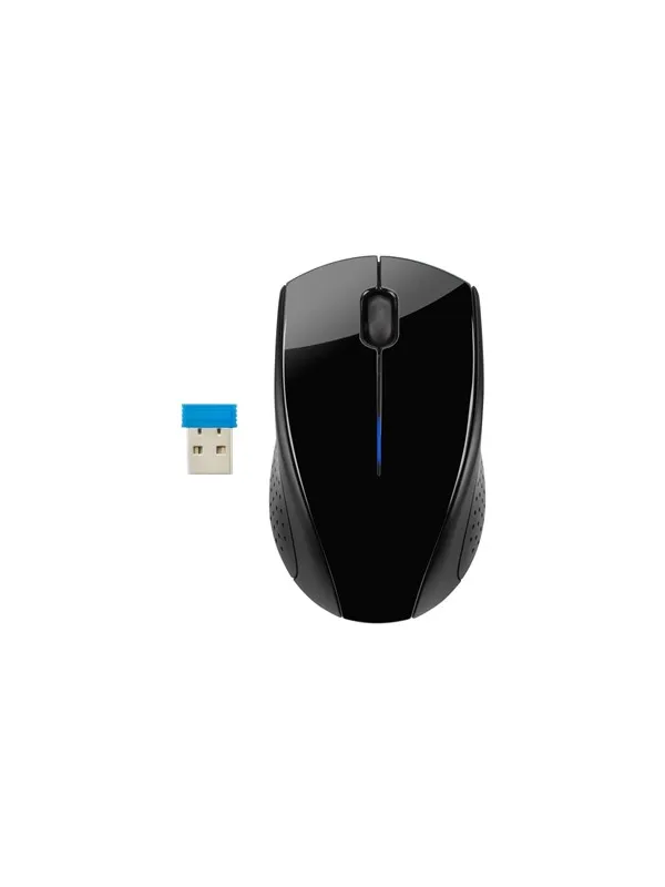 HP Wireless Mouse 220 - Mus - Optisk - Svart