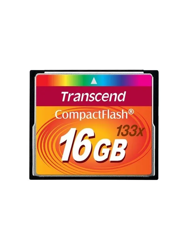 Transcend Compact Flash 133x - 50MB/s - 16GB