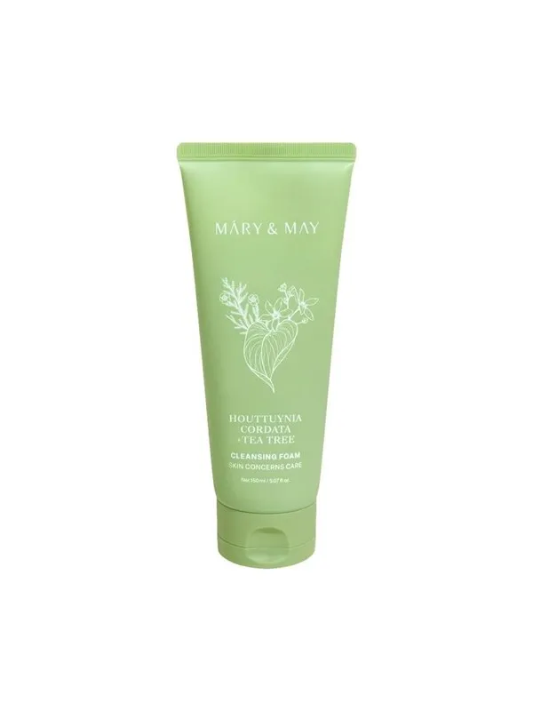Mary & May Houttuynia Cordata + Tea Tree Cleansing Foam