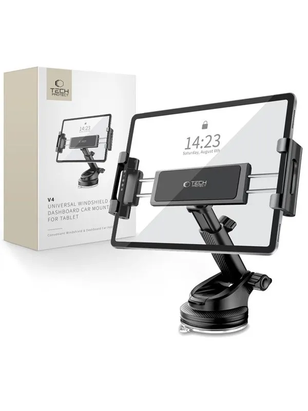 Tech-Protect V4 Cockpit Mount Tablet Car Mount Holder - Black