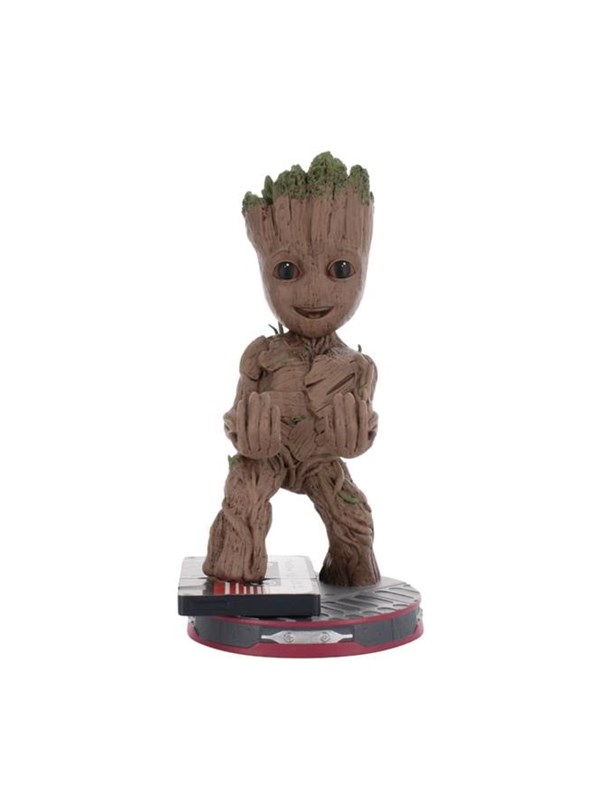 Cable Guys Marvel: Smiley Toddler Groot Controller and Phone Stand (21.5cm) - Tilbehør til spillkonsoll