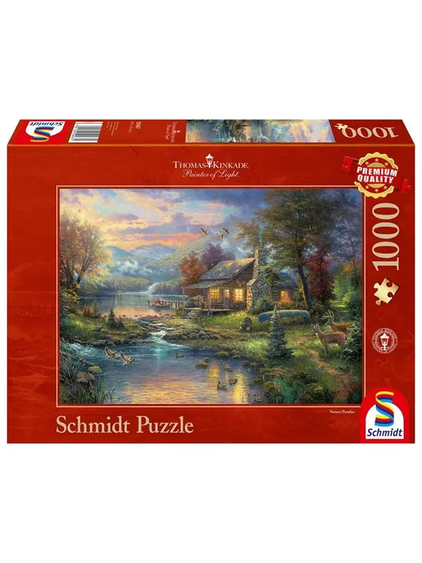 Schmidt Puzzle - Thomas Kinkade: Nature's Paradise (1000 p