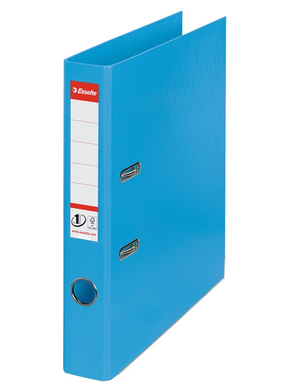 Esselte Brevordner  No.1 PP FSC® A4/75 mm Lyseblå